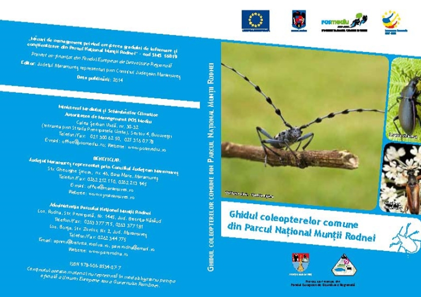 Cover of Ghidul coleopterelor din Parcul Național Munții Rodnei